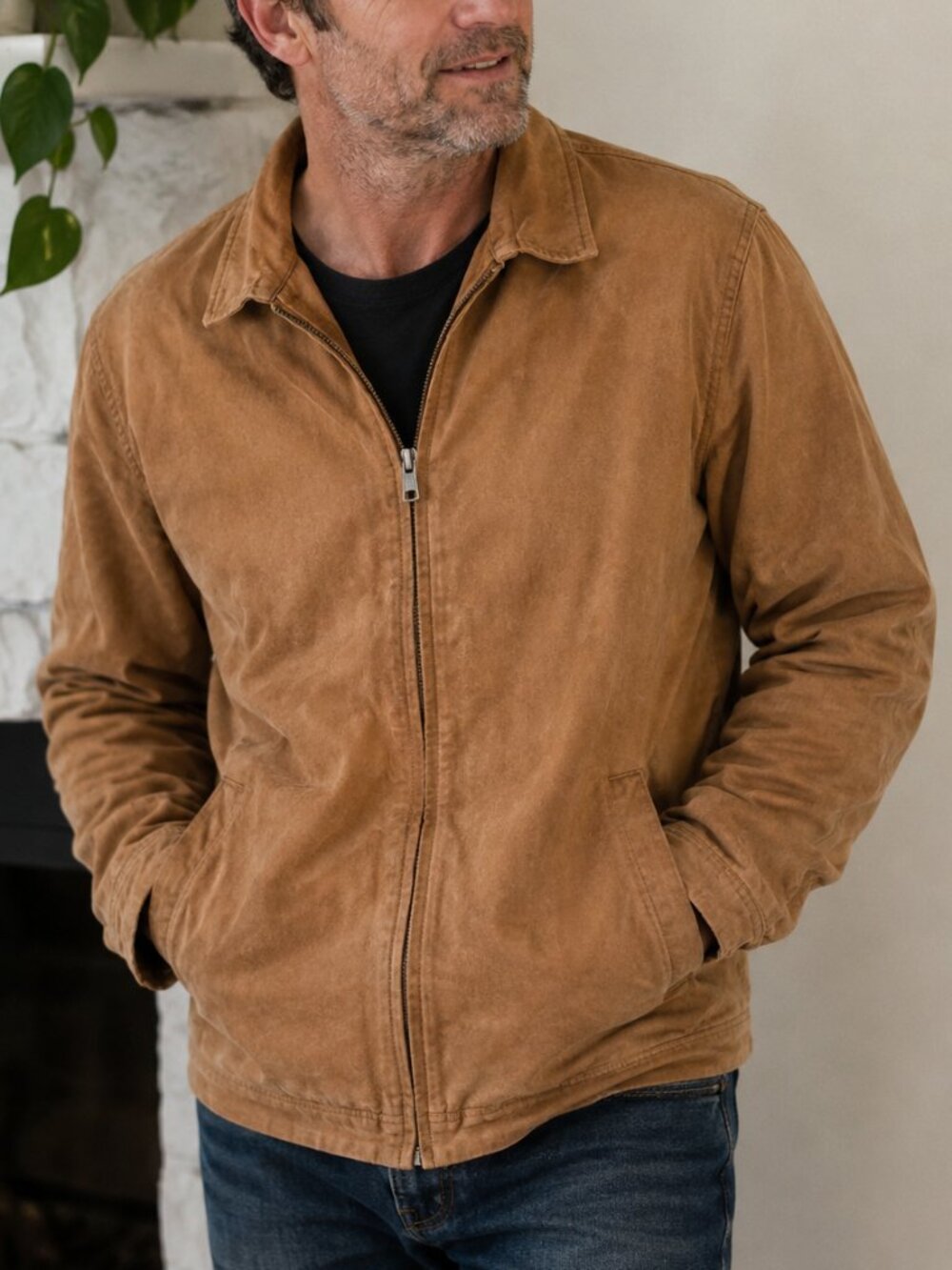 London Fog men's zip up jacket size Large REG